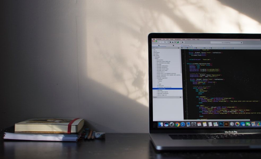 Notebook with coding