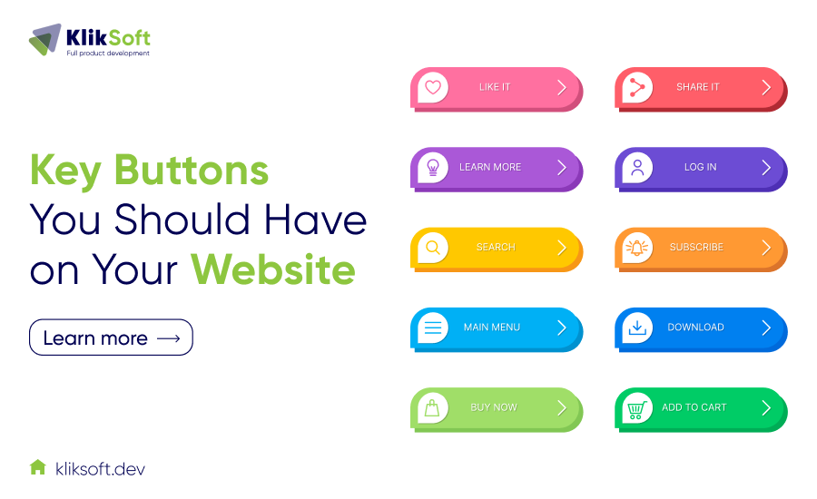 Key Buttons You Should Have on Your Website